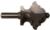 MAGNATE 5601 Classic Multi-Form Router Bit - 2-1/4" Cutting Length; 1" Cutting Depth; 1/2" Shank Diameter; 5/16" Radius; 1-1/2" Shank Length; Comes with a Magnate BR-03 bearing; Make use of your router table; 2-Flute Carbide Tipped