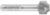 Amana 56170 Beading Router Bit - 1/8" Radius; 1/4" Small Diameter; 1/2" Cutting Diameter; 3/8" Cutting Height; 1/4" Shank Diameter; 1-7/8" Overall Length; 2 Flute Carbide Tipped