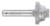 Amana 56200 Ogee Groove Router Bit - 13/16" Cutting Diameter; 5/16" Small Diameter; 33/64" Cutting Height; 1/4" Shank Diameter; 1/8" Radius; 1-49/64" Overall Length; 2 Flute, Carbide Tipped
