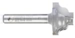 Amana 56200 Ogee Groove Router Bit - 13/16" Cutting Diameter; 5/16" Small Diameter; 33/64" Cutting Height; 1/4" Shank Diameter; 1/8" Radius; 1-49/64" Overall Length; 2 Flute, Carbide Tipped