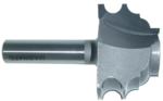 MAGNATE 5701 Classic Combination Router Bit - 1-3/16" Cutting Length; 2" Overall Diameter; 3/16" Radius; 1-1/2" Shank Length; 1/2" Shank Diameter, 2-Flute Carbide Tipped