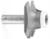 Amana 57158 Roundover Undermount Bowl Router Bit - 17/32" Countertop Thickness; 14 Degree; 11/16" Cutting Height; 1/2" Radius; 2-1/2" Overall Length; 2" Large Diameter; 47731 Bearing; Compatible with Corian sink & bowl#'s 874#