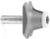 Amana 57160 Roundover Undermount Bowl Router Bit - 25/32" Countertop Thickness; 17 Degree; 1" Cutting Height; 1/2" Radius; 2-7/8" Overall Length; 2-1/8" Large Diameter; 47731 Bearing; Compatible with Corian sink & bowl#'s 874#
