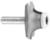 Amana 57161 Roundover Undermount Bowl Router Bit - 11/16" Countertop Thickness; 12 Degree; 7/8" Cutting Height; 9/16" Radius; 2-11/16" Overall Length; 2-3/8" Large Diameter; 47733 Bearing; Compatible with Wilsonart, SSV Bowl