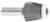 Amana 57168 Bevel Undermount Bowl Solid Surface Router Bit - 1/2" & 3/4" Countertop Thickness; 1/2" Shank Diameter; 1" Cutting Height; 11.5 Degree; 3" Overall Length; 1-1/4" Large Diameter; 47731 Bearing; Compatible with Corian sink & bowl #874-S