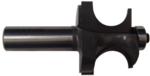 MAGNATE 5807 Edge Beading Router Bit - 3/4" Bead Diameter; 1-1/8" Cutting Length; 3/8" Radius; 1-1/2" Overall Diameter; BR-03 Bearing; 1/2" Shank Diameter, 1-1/2" Shank Length, 2-Flute Carbide Tipped