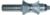 MAGNATE 5864 Finger Nail with Center Bearing Router Bit - 1" Profile Height; 3/16" Cutting Depth; 1" Overall Diameter; 3/4" Radius; 1-1/2" Shank Length; 1/2" Shank Diameter, 2-Flute Carbide Tipped