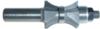 Magnate 5864 Finger Nail with Center Bearing Router Bit - 1" Profile Height; 3/16" Cutting Depth; 1" Overall Diameter; 3/4" Radius; 1-1/2" Shank Length