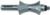 MAGNATE 5867 Finger Nail with Center Bearing Router Bit - 1-1/2" Profile Height; 1/4" Cutting Depth; 1-1/8" Overall Diameter; 1-1/4" Radius; 1-1/2" Shank Length; 1/2" Shank Diameter, 2-Flute Carbide Tipped