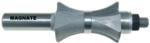 Magnate 5867 Finger Nail with Center Bearing Router Bit - 1-1/2" Profile Height; 1/4" Cutting Depth; 1-1/8" Overall Diameter; 1-1/4" Radius; 1-1/2" Shank Length
