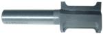 MAGNATE 5985 Double Easing Router Bit - 1-1/64" Opening; 9/64" Cutting Depth; 1/8" Radius; 1-1/2" Shank Length; 1-1/32" Overall Diameter; 1/2" Shank Diameter, 2-Flute Carbide Tipped