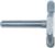 MAGNATE 6011F Boat Planking Router Bit - Flute Profile; 1/8" Radius; 1/4" Shank Diameter; 1/4" Cutting Length; 1-1/2" Overall Diameter; 2-Flute Carbide Tipped