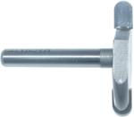 MAGNATE 6011F Boat Planking Router Bit - Flute Profile; 1/8" Radius; 1/4" Shank Diameter; 1/4" Cutting Length; 1-1/2" Overall Diameter; 2-Flute Carbide Tipped