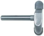MAGNATE 6013F Boat Planking Router Bit - Flute Profile; 5/32" Radius; 1/4" Shank Diameter; 5/16" Cutting Length; 1-1/2" Overall Diameter; 2-Flute Carbide Tipped