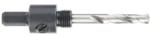 TimberLine 602-330 Bi-Metal Hole Saw Mandrel - 9/16" to 1-3/16" Hole Saw Size; 3/8"-Hex Shank Diameter; 3/8" Chuck Diameter