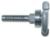 MAGNATE 6023 Flute Cutter with Top Bearing - 1/8" Radius; 1/4" Cutting Length; 1/4" Shank Diameter; 1-1/4" Overall Diameter; 1-1/4" Shank Length; 2-Flute Carbide Tipped