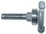 MAGNATE 6023 Flute Cutter with Top Bearing - 1/8" Radius; 1/4" Cutting Length; 1/4" Shank Diameter; 1-1/4" Overall Diameter; 1-1/4" Shank Length; 2-Flute Carbide Tipped