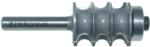 MAGNATE 6031 Multi-Beading Carbide Tipped Router Bit - 1/8" Radius; 1" Cutting Length; 1/4" Shank Diameter; 1-1/4" Shank Length; 7/8" Overall Diameter; 2-Flute Carbide Tipped