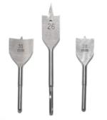 TimberLine 604-400 Spade Bit With Spur - 3/4" Cutting Diameter; 1/4" Shank Diameter; 10 Count/Pack; 6" Overall Length