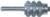 MAGNATE 6041 Multi-Fluting Router Bit - 1/8" Radius; 1" Cutting Length; 1/4" Shank Diameter; 7/8" Overall Diameter; 1-1/4" Shank Length; 2-Flute Carbide Tipped