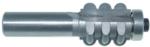 MAGNATE 6042 Multi-Fluting Router Bit - 1/8" Radius; 1" Cutting Length; 1/2" Shank Diameter; 7/8" Overall Diameter; 1-1/2" Shank Length; 2-Flute Carbide Tipped
