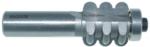 MAGNATE 6045 Multi-Fluting Router Bit - 3/32" Radius; 11/16" Cutting Length; 1/2" Shank Diameter; 13/16" Overall Diameter; 2" Shank Length; 2-Flute Carbide Tipped