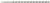 TimberLine 605-510 Auger Bit - 1/2" Cutting Diameter; 18" Overall Length