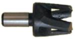 TimberLine 607-320 Wood Plug Cutter - 1/2" Plug Diameter; 3/8" Shank Diameter; Tapered Cut; 2" Overall Length