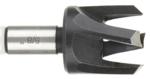 TimberLine 607-330 Wood Plug Cutter - 5/8" Plug Diameter; 3/8" Shank Diameter; Tapered Cut; 2" Overall Length
