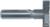 MAGNATE 6101 T-Slot Straight-Edge Router Bit - 3/8" Kerf; 1-3/8" Large Diameter; 1/2" Small Diameter; 1/2" Shank Diameter; 7/8" Cutting Length; 2-Flute Carbide Tipped