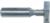 MAGNATE 6102 T-Slot Straight-Edge Router Bit - 5/16" Kerf; 1-1/8" Large Diameter; 3/8" Small Diameter; 1/2" Shank Diameter; 13/16" Cutting Length; 2-Flute Carbide Tipped