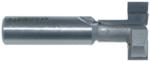 MAGNATE 6103 T-Slot Straight-Edge Router Bit - 3/8" Kerf; 1" Large Diameter; 3/8" Small Diameter; 1/2" Shank Diameter; 7/8" Cutting Length; 2-Flute Carbide Tipped