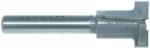 MAGNATE 6104 T-Slot Straight-Edge Router Bit - 1/4" Kerf; 3/4" Large Diameter; 3/8" Small Diameter; 1/4" Shank Diameter; 3/4" Cutting Length; 2-Flute Carbide Tipped
