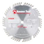 Amana 610504 Combination Ripping & Cross-Cut Saw Blade - 10" Diameter; 50 Tooth; 5/8" Bore; .095" Plate; .135" Kerf; 15-Degree Hook, 4 ATB & 1 Raker Grind, Carbide Tipped