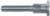 MAGNATE 6106 T-Slot Straight-Edge Router Bit - 1/8" Kerf; 5/8" Large Diameter; 3/8" Small Diameter; 1/4" Shank Diameter; 5/8" Cutting Length; 2-Flute Carbide Tipped