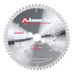Amana 610600-30 Cut-Off & Cross-Cut Saw Blade - 10" Diameter; 60 Tooth; 30mm Bore; .126" Kerf; .087" Plate; With 2/7/42, 2/9/46 & 2/10/60 pin holes; 10 Degree Hook, ATB Grind, Carbide Tipped