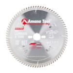Amana 610801-30 Fine Cut-Off and Crosscut Saw Blade - 10" Diameter; 80 Tooth; 30mm Bore; .126" Kerf; .087" Plate; With 2/7/42, 2/9/46 & 2/10/60 pin holes; TC Grind, 10-Degree Hook, Carbide Tipped