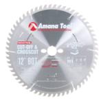 Amana 612600-30 Cut-Off & Cross-Cut Saw Blade - 12" Diameter; 60 Tooth; 30mm Bore; .126" Kerf; .087" Plate; With 2/7/42, 2/9/46 & 2/10/60 pin holes; 10 Degree Hook, ATB Grind, Carbide Tipped