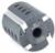 Amana 61706 4-Wing Planer/Molder Head, 125mm Outside Diameter - 130mm Length; 30mm Bore; P140 Set of 4 Knives Required ; WB-82 Wedge, 4 required; With M-2 High-Speed Steel (HSS) Knives