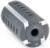Amana 61718 4-Wing Planer/Molder Head, 125mm Outside Diameter - 230mm Length; 30mm Bore; P345 Set of 4 Knives Required ; WB-88 Wedge, 4 required; With M-2 High-Speed Steel (HSS) Knives