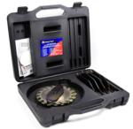 Amana 658012 Dado Saw Blade Set - 8" Diameter; 12 Tooth; 5/8" Bore; 2-Wing x 3 Chippers; ATB/FT Grind; Neg 5 degree Hook; 1/4" to 13/16" Kerf, Carbide Tipped