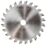 Amana 658010 Outside Saw Blade for Dado Set - 8" Diameter; 24 Tooth; Left Rotation; 5/8" Bore; .087" Plate; .126" Kerf; Carbide Tipped