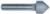 MAGNATE 702 V-Grooving Router Bit - 90 Degree; 1/2" Cutting Diameter; 1/4" Shank Diameter; 1/2" Cutting Length; 1-1/4" Shank Length; 2-Flute Carbide Tipped