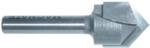 Magnate 703 V-Grooving Router Bit - 90 Degree; 5/8" Cutting Diameter; 1/4" Shank Diameter; 5/8" Cutting Length; 1-1/4" Shank Length