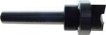 MAGNATE 7033 Overhang Pattern Router Bit - 1/2" Cutting Diameter; 1/16" Overhang Depth; 1/4" Cutting Length; 1-7/8" Overall Length; BR-05 Bearing; Use with Magnate BR-04, it functions like a standard pattern bit, Magnate 7601R