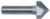MAGNATE 706 V-Grooving Router Bit - 90 Degree; 1" Cutting Diameter; 1/2" Shank Diameter; 3/4" Cutting Length; 2" Shank Length; 2-Flute Carbide Tipped