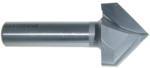 Magnate 707 V-Grooving Router Bit - 90 Degree; 1-1/4" Cutting Diameter; 1/2" Shank Diameter; 7/8" Cutting Length; 2" Shank Length