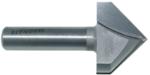 MAGNATE 708 V-Grooving Router Bit - 90 Degree; 1-1/2" Cutting Diameter; 1/2" Shank Diameter; 1" Cutting Length; 2" Shank Length; 2-Flute Carbide Tipped