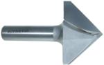Magnate 709 V-Grooving Router Bit - 90 Degree; 2" Cutting Diameter; 1/2" Shank Diameter; 1-1/4" Cutting Length; 2" Shank Length