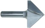 MAGNATE 709 V-Grooving Router Bit - 90 Degree; 2" Cutting Diameter; 1/2" Shank Diameter; 1-1/4" Cutting Length; 2" Shank Length; 2-Flute Carbide Tipped